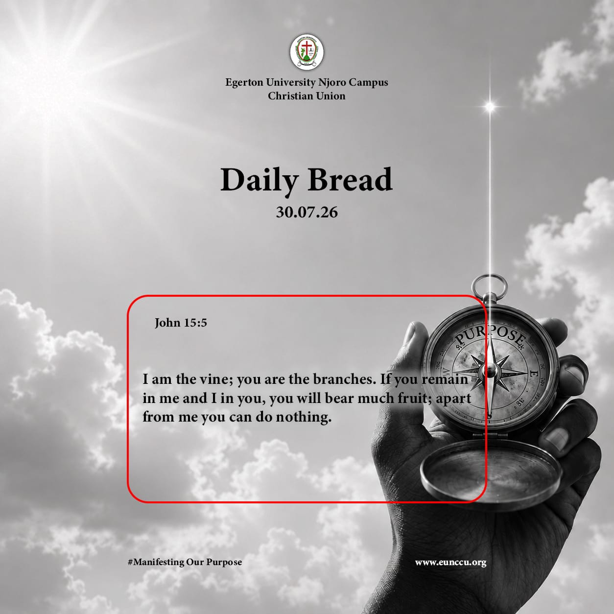 Abide in Him